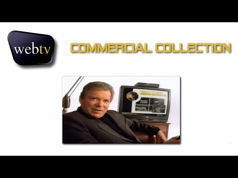 Microsoft WebTV / MsnTV Commercial Advert Collection