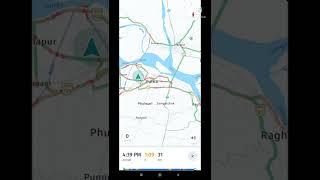 starting navigation using herewego app in ionic PWA app screenshot 4