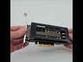 Universal Sliding Rail HBA Cooler | Adjustable Noctua Fan Mount for SAS Cards