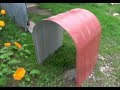 Finally! I Made A Corrugated Iron CURVING Machine That Works! (Yay!!)