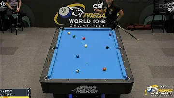SEMI FINAL 10 BALL J SHAW Vs C TEVEZ 2022 Predator World 10 Ball Championship SEMI FINAL 10 BALL J SHAW Vs C TEVEZ 2022 Predator World 10 Ball Championship