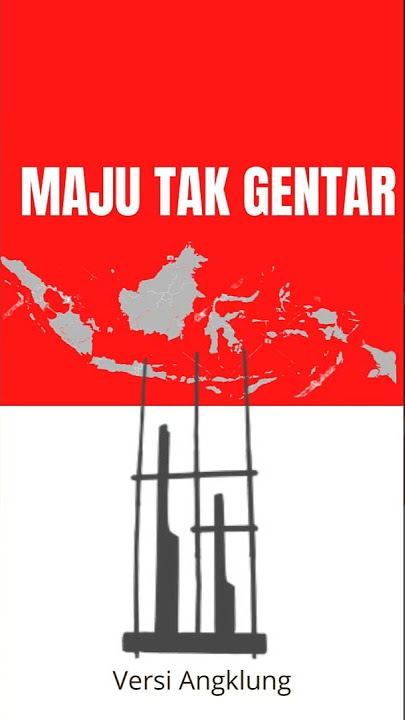 Maju Tak Gentar (Versi Angklung) #Shorts