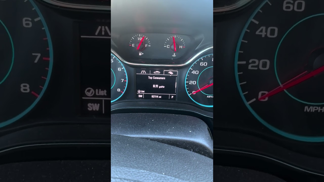 How to reset oil life on 2018 chevy cruze