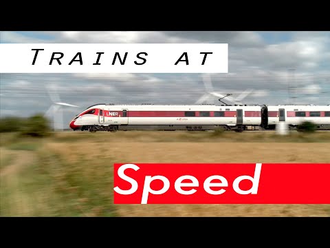 Trains at Speed on the UK Mainline