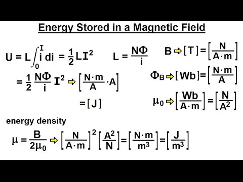 Physics 0.5: Standard (25 of 41) Energy Stored in a Magnetic - YouTube