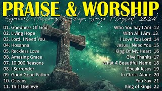 Goodness Of God,... Special Hillsong Worship Songs Playlist 2024 ⚡ Worship Songs