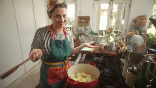 Potato and courgette stew from Mykolayiv oblast