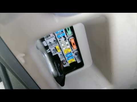 Renault Megane Fuse Box Location