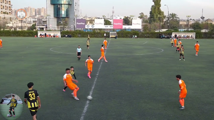 ملخص لعب مباراة أحمد ضياء مع شباب أربيل ضد ديالى في دوري شباب العراق