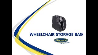 Compact And Convenient Wheelchair Storage Bag For Easy Transport