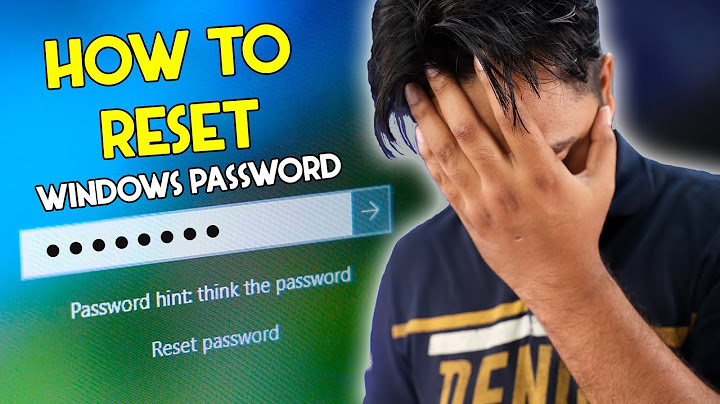 Which software is used to remove password?