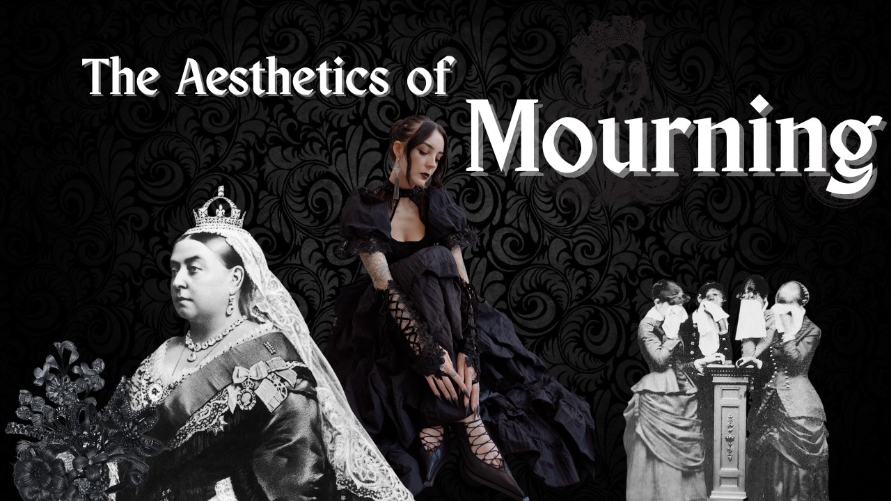 Эстетика траура: красота в горе в викторианской Англии | dominiquebirdxo