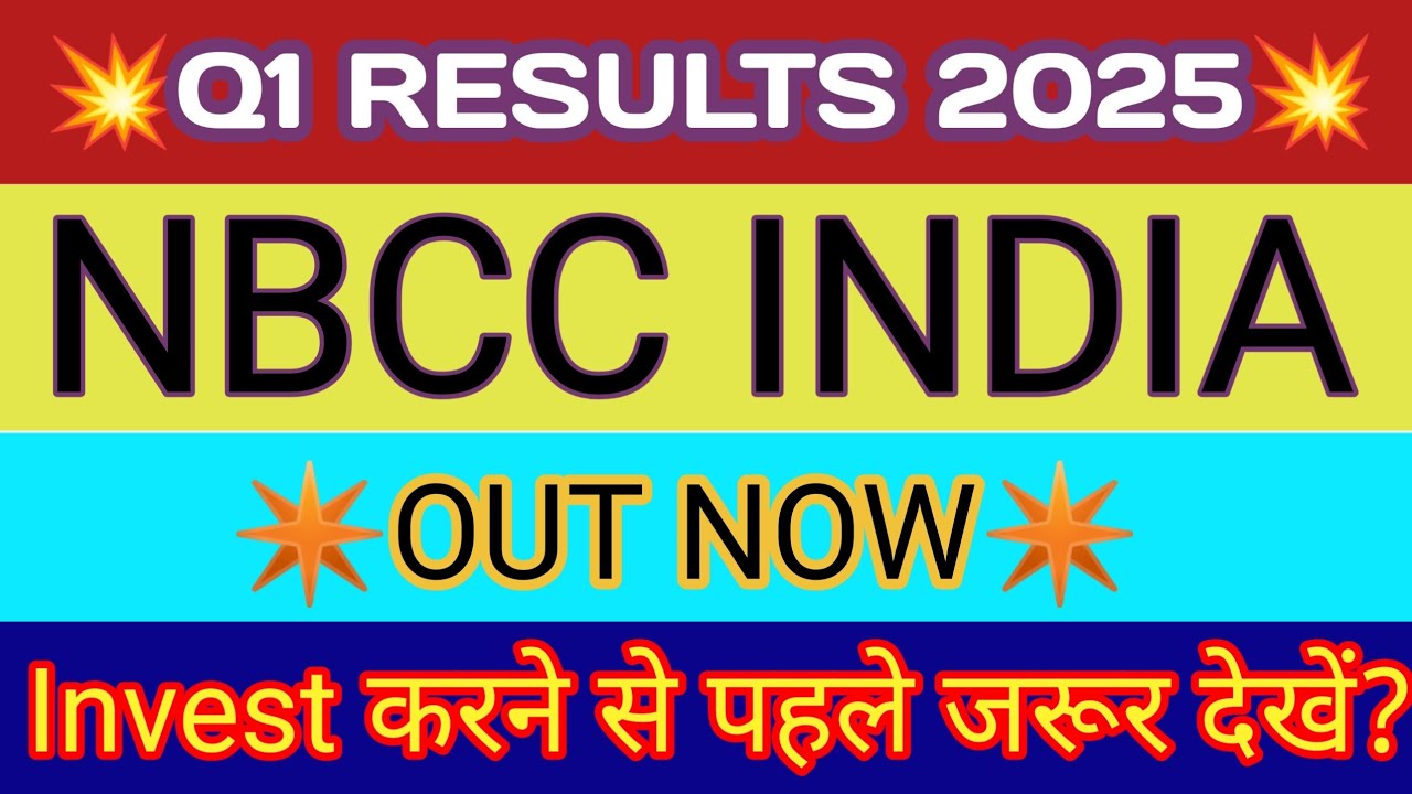 NBCC Q1 Results 2024 🔴 NBCC Result Today 🔴 NBCC Share Latest News 🔴 ...