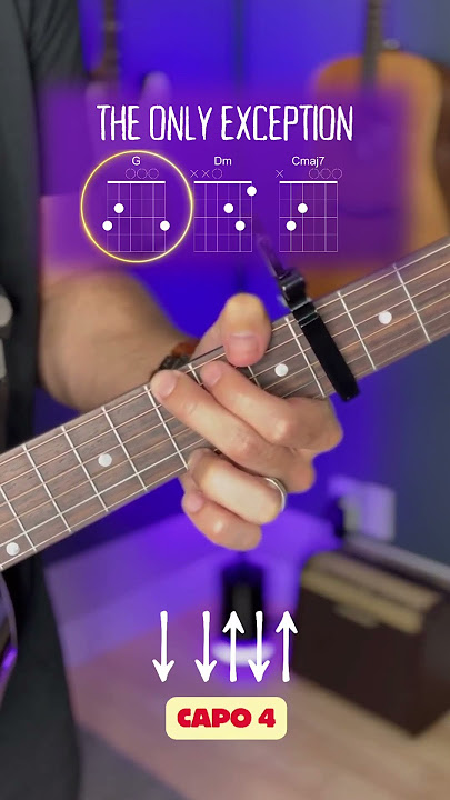 the only exception (paramore) guitar tutorial