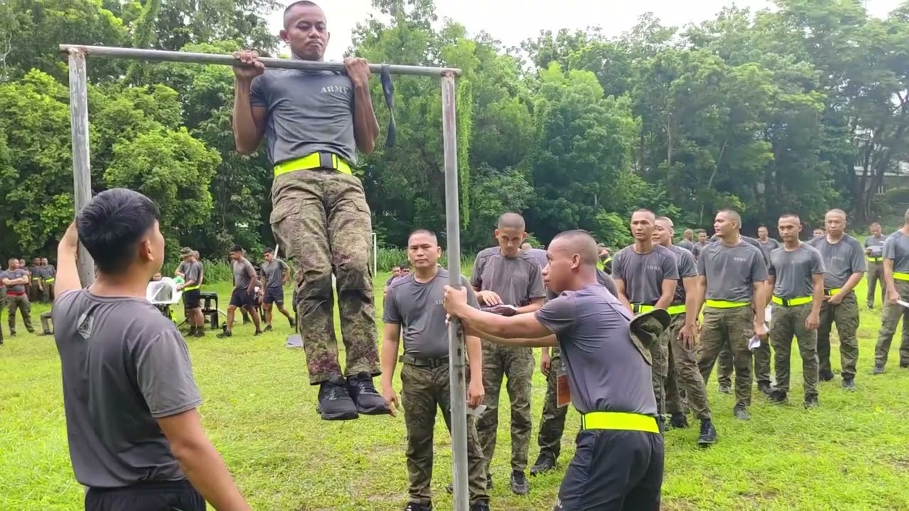The Philippine Army Warrior Fitness Test.