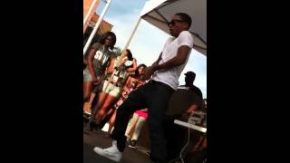Jacob Latimore Dancing At The Cookout In Detroit 7/25