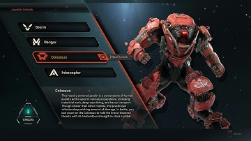 Anthem - Welcome To Fort Tarsis: Investigate The Forge: Pick 1st Javelin Sequence: Colossus (2019)