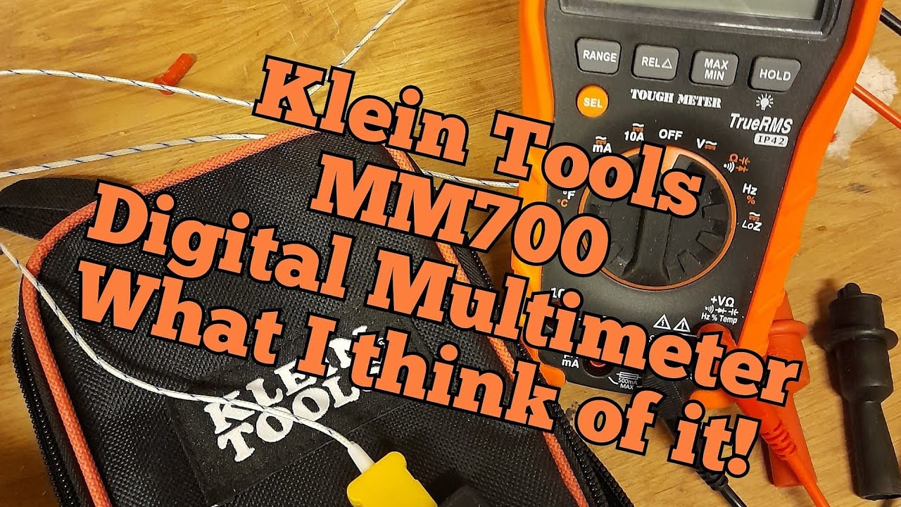 Klein MM700 Digital Multimeter. What did I think of it? 