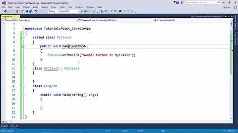 C# - Sealed Class