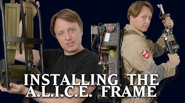 How to install an ALICE LC-1 Frame on the Hasbro Proton Pack Haslabs