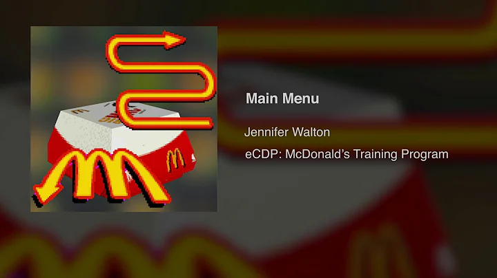 Jennifer Walton - McDonald's eCDP Main Menu Theme ...