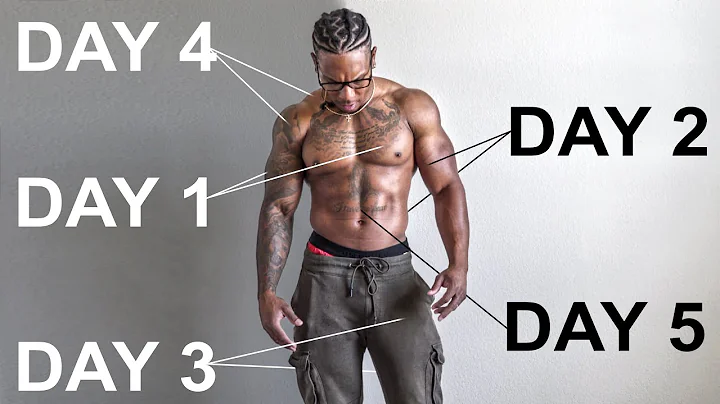 MY WORKOUT SPLIT FOR MAXIMUM MUSCLE GAINS