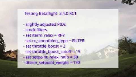 RAW: Testing Betaflight 3.4.0 RC - so smooth!!