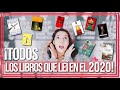 ¡TODOS LOS LIBROS QUE LEÍ EN EL 2020!