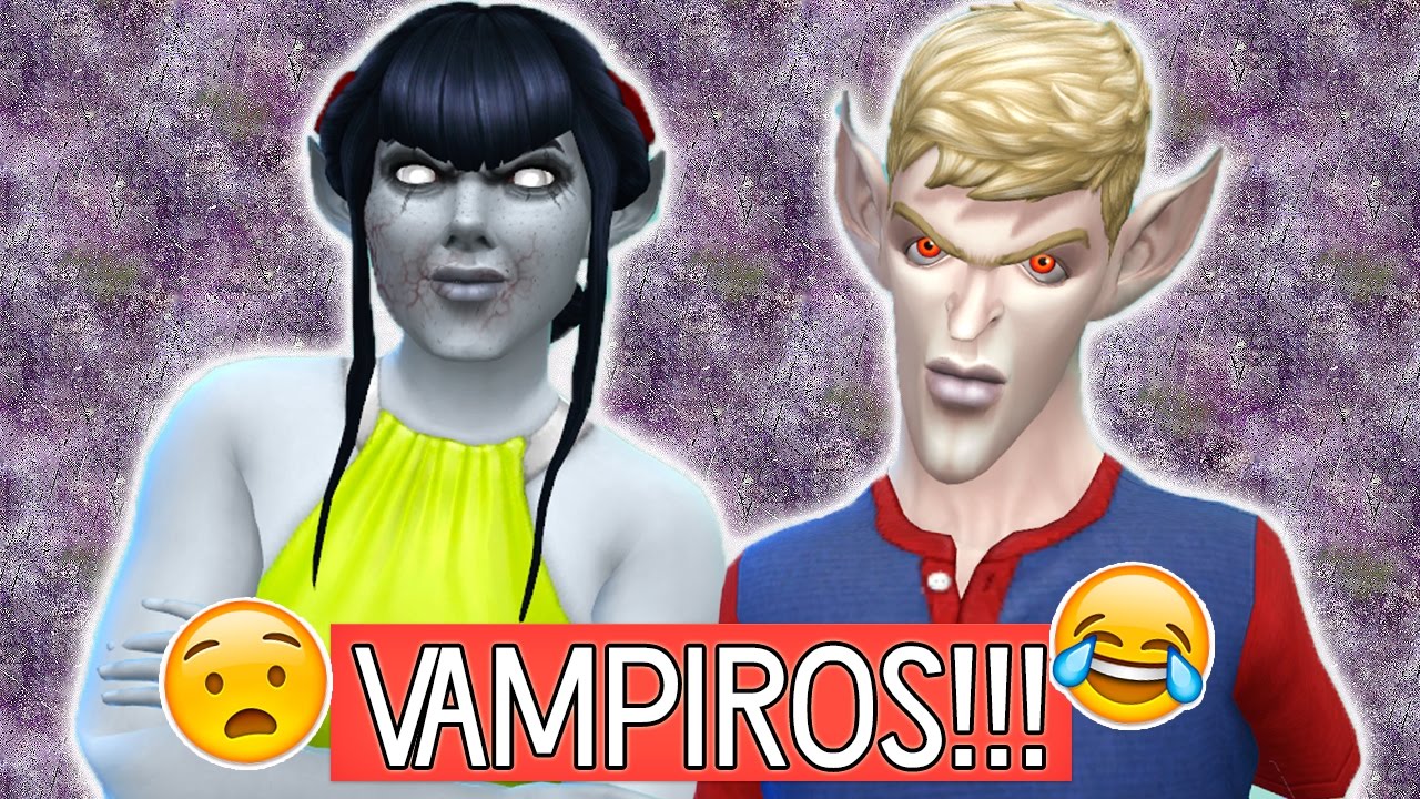 QUE MEDO!!!! | #MeTransformaGalaxia de Vampiros! - The Sims 4 ugly in spanish