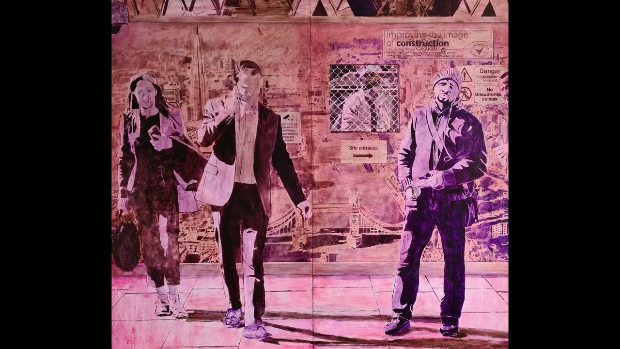 This Charter'd City - an oil painting by John McSweeney