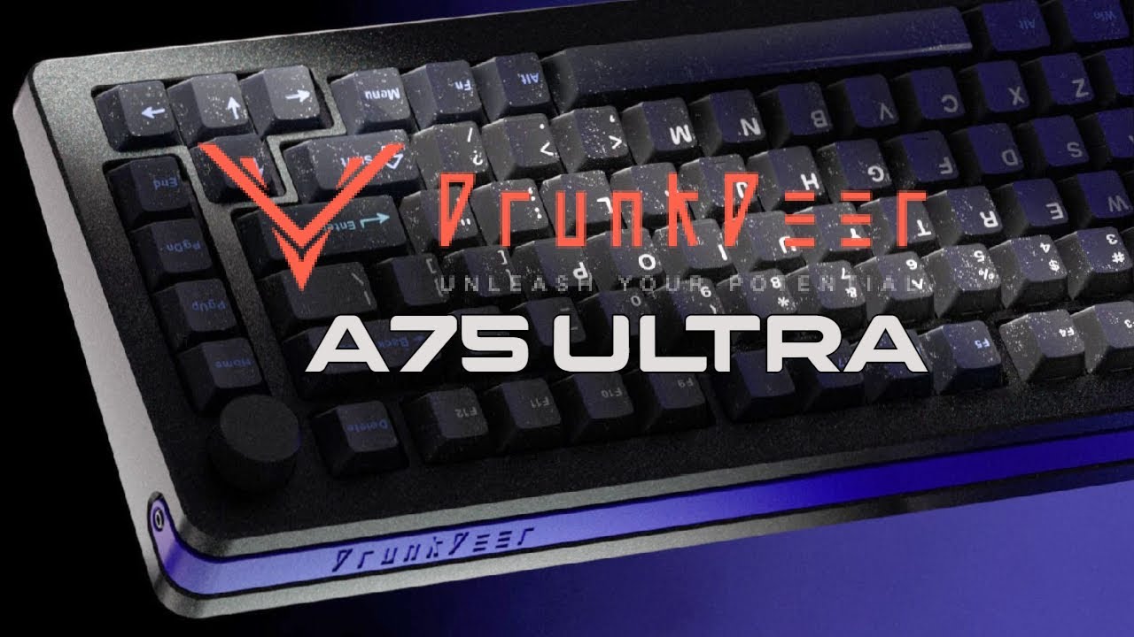 DrunkDeer A75 Ultra w/Jade Pro, Gaming, Max - YouTube