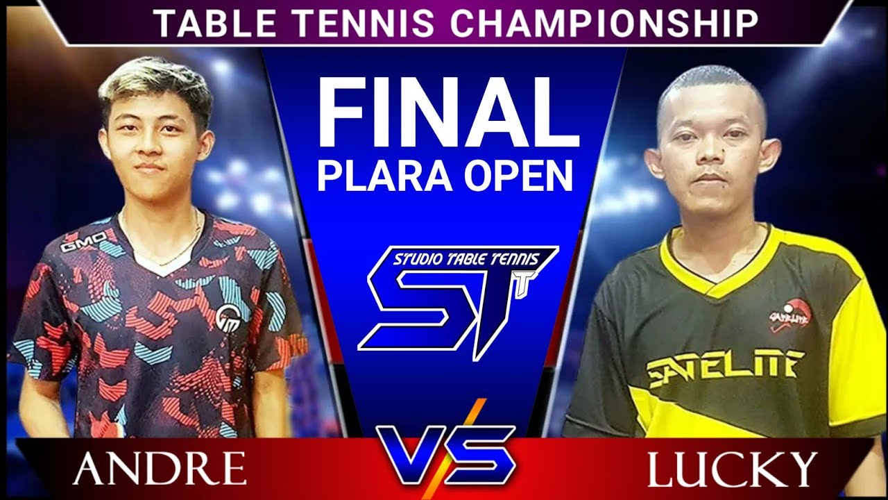 FINAL Andre Garut vs Lucky Oktora Table Tennis Championship Men's Single PLARA OPEN 