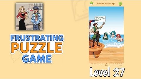 Frustrating Puzzle Game Levels 27 walkthrough solution