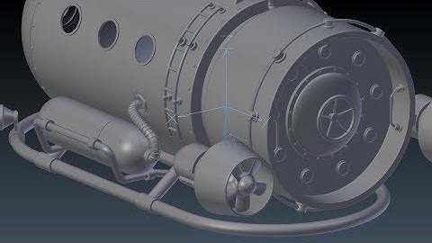 Blender: Modeling An Underwater Explorer (Part 5)