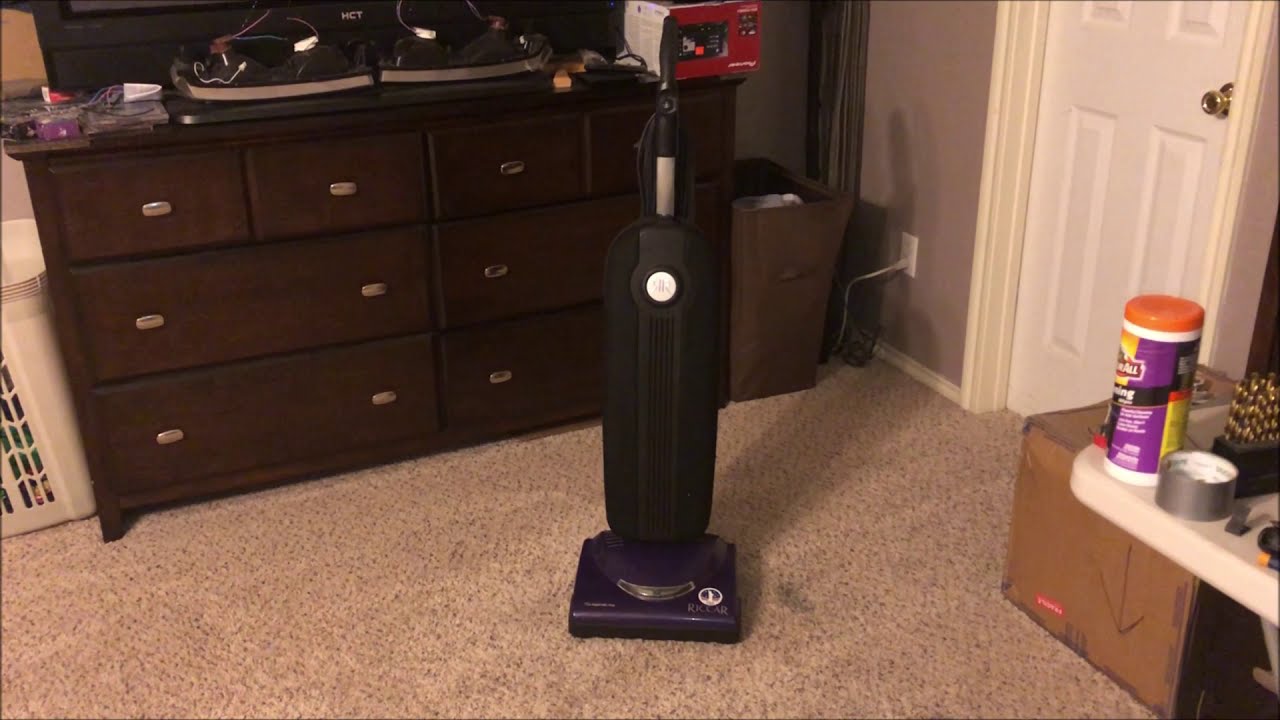 Riccar Supralite Cleaning Performance - youtube