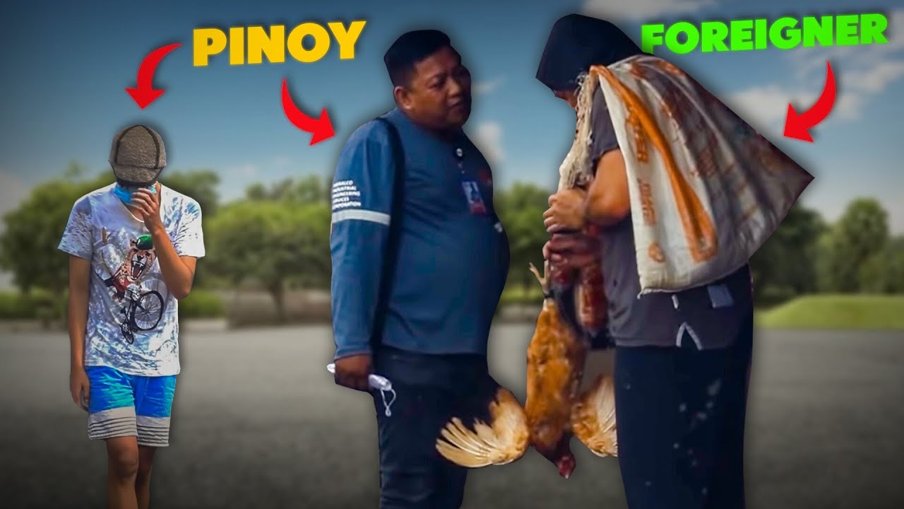 FOREIGNER VS PINOY HINGI TULONG CHALLENGE