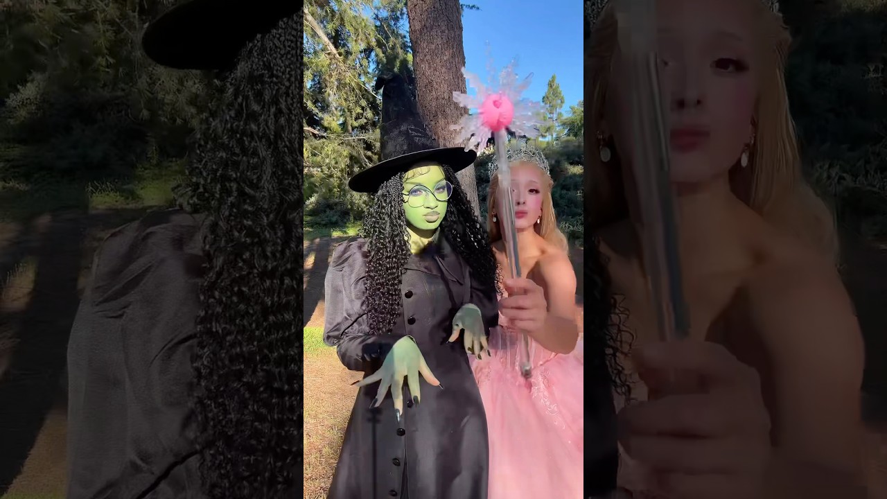 Wicked Transition! #glinda #elphaba