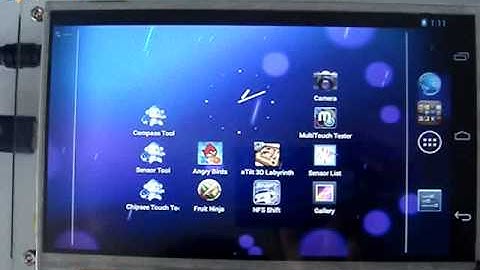 ChipSee-SOM335X Run Android 4.1