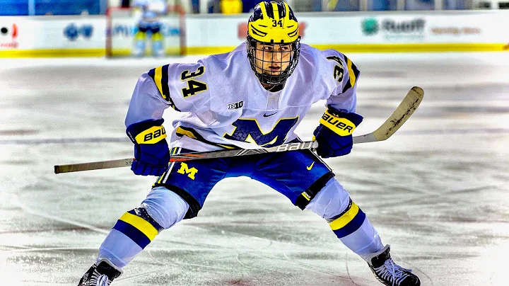 Thomas Bordeleau #34 | Michigan | 2020-21 Highlights