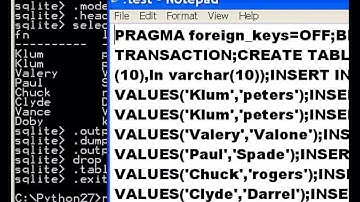 Sqlite3 Backup,Edit,Read-Back in your Records