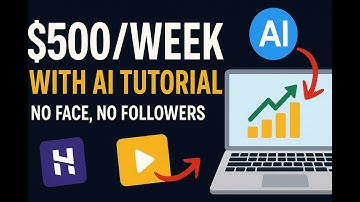 How I Make $500Week with AI Tutorial Affiliate Marketing No Face, No Followers