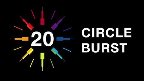 20 Circle Burst animation
