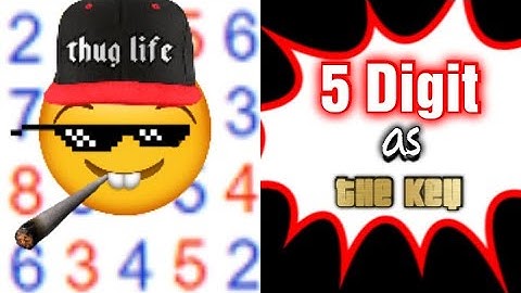 5 digit secret strategy logic binary rise fall