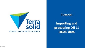 Terrasolid UAV Bundle for LiDAR  Processing