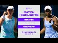 Iga Swiatek vs. Sloane Stephens | 2022 Cincinnati Round 2 | WTA Match Highlights
