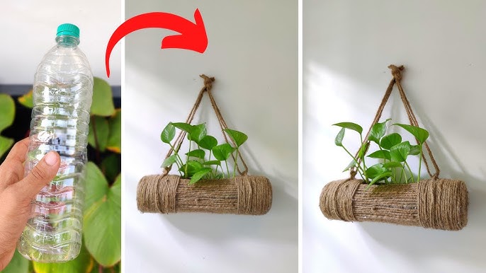 DIY Indoor hanging pot at home | DIY hanging planter | DIY ...