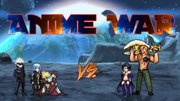 Rimuru DL & Limitless Gojo VS Merlin OP & Escanor OP in Jump Force Mugen