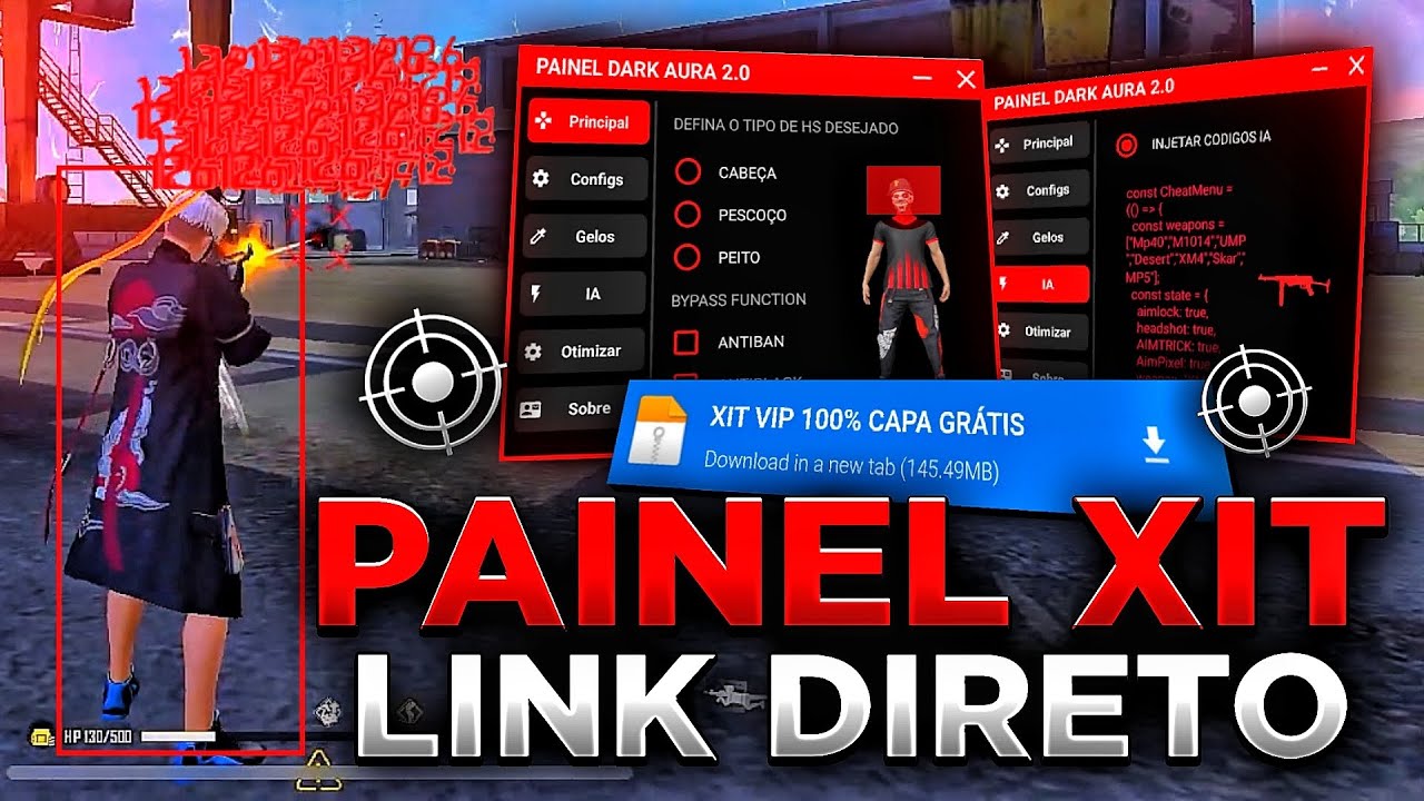 XIT FF 2026 ATUALIZADO 🚨🔥 FFH4X ANDROID & IPHONE VIP + PAINEL GRÁTIS | BAIXE GRÁTIS 📂 LINK DIRETO