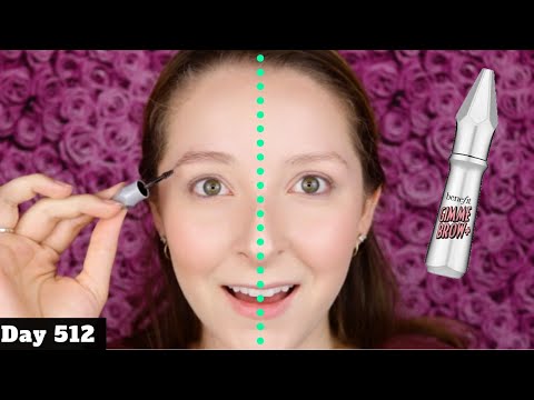 Video: Benefit Gimme Brow Volumizing Fiber Gel Review, Swatch