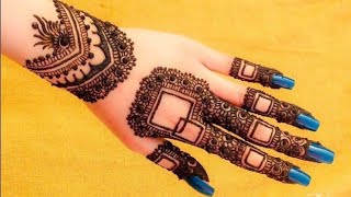 simple eid mehndi design 2024|simple eid mehndi design #mehndi #mehndidesign #youtube #youtubevideos